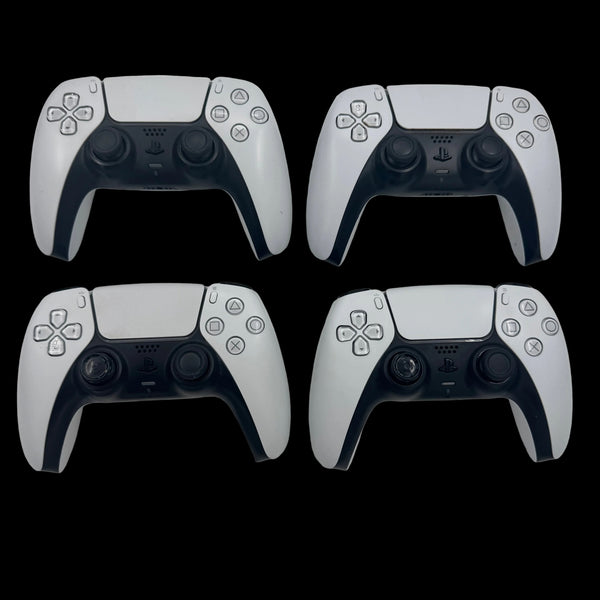 Lot of 4 Defective DualSense PS5 Controllers (C)