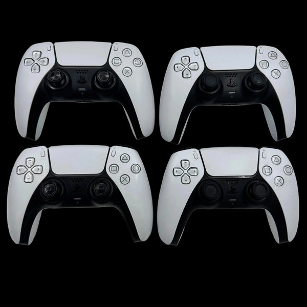 Lot of 4 Defective DualSense PS5 Controllers (A)